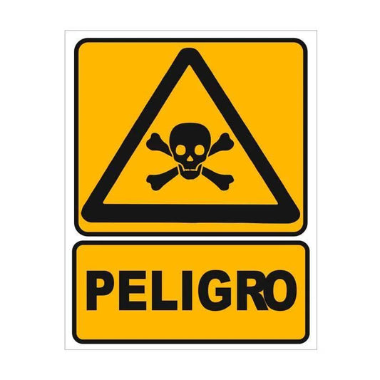 Cartel "Peligro"