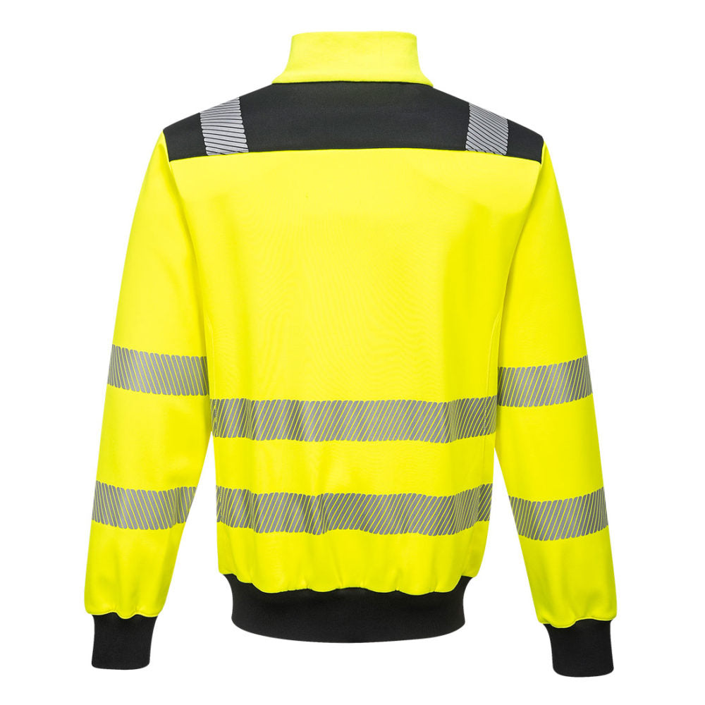 PW370 - Sudadera de alta visibilidad con cremallera PW3