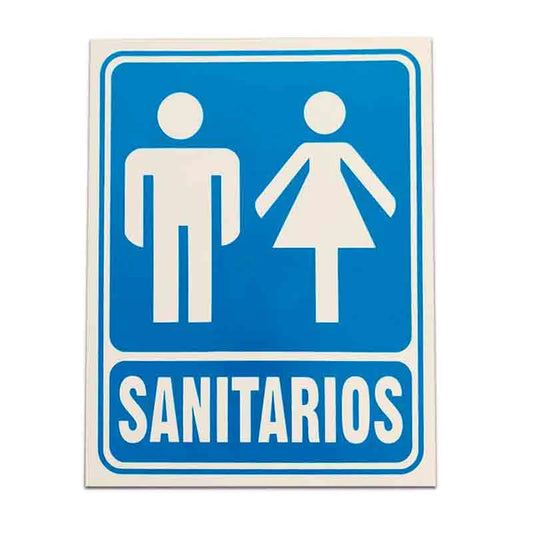 Cartel "Sanitarios"