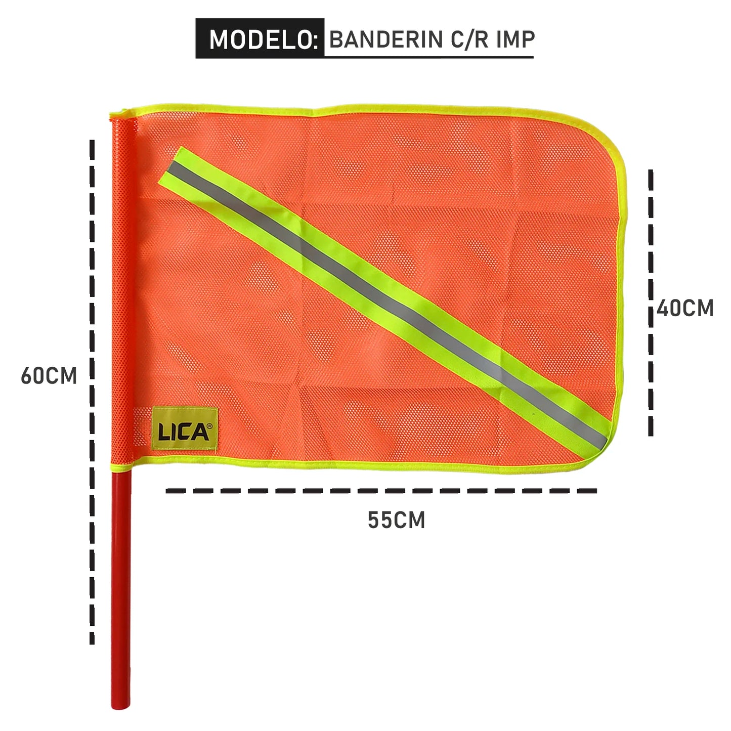 BANDERIN C/R Banderín marca LICA