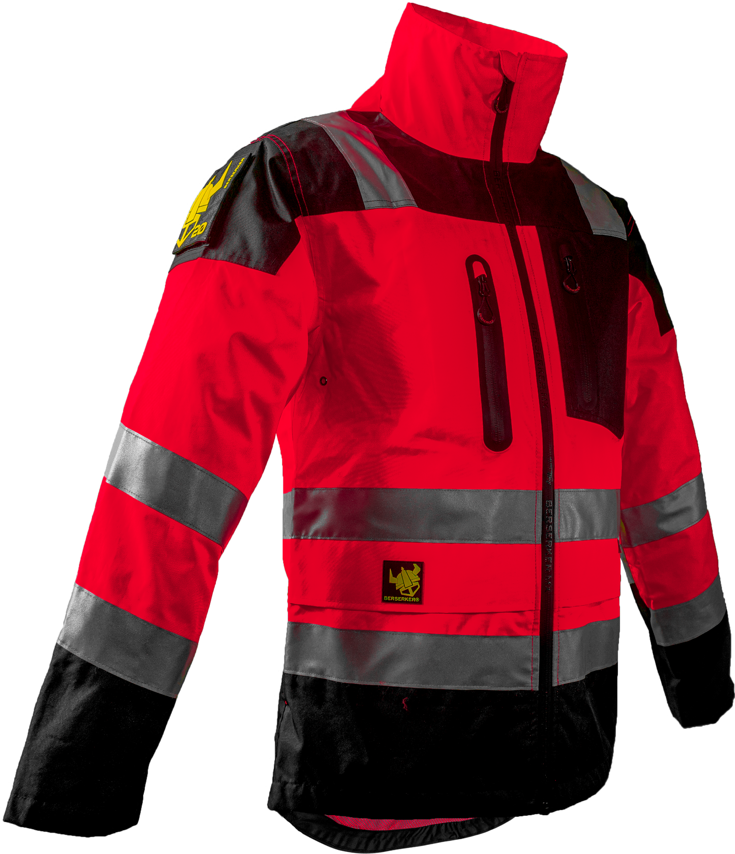 Chamarra De Seguridad Impermeable reflejante Bk620 Berserker