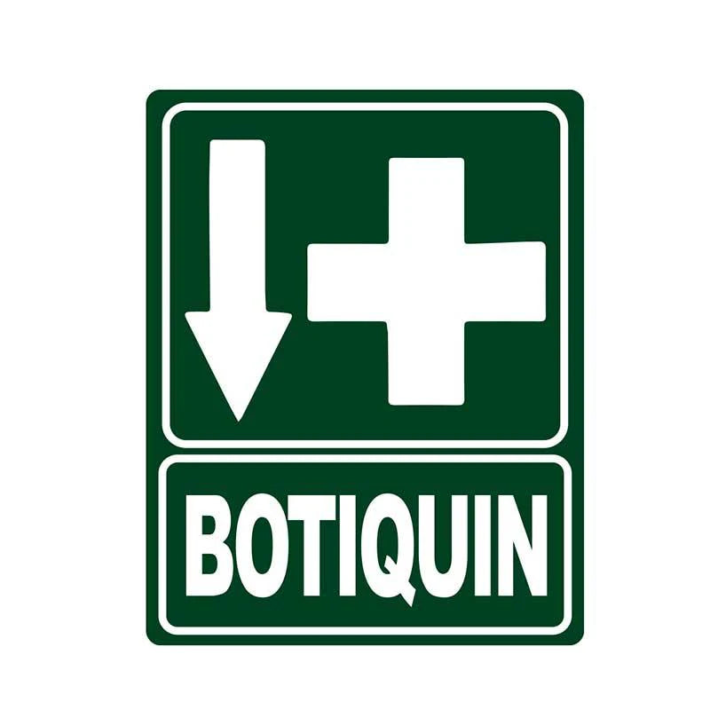 Cartel "Botiquín"