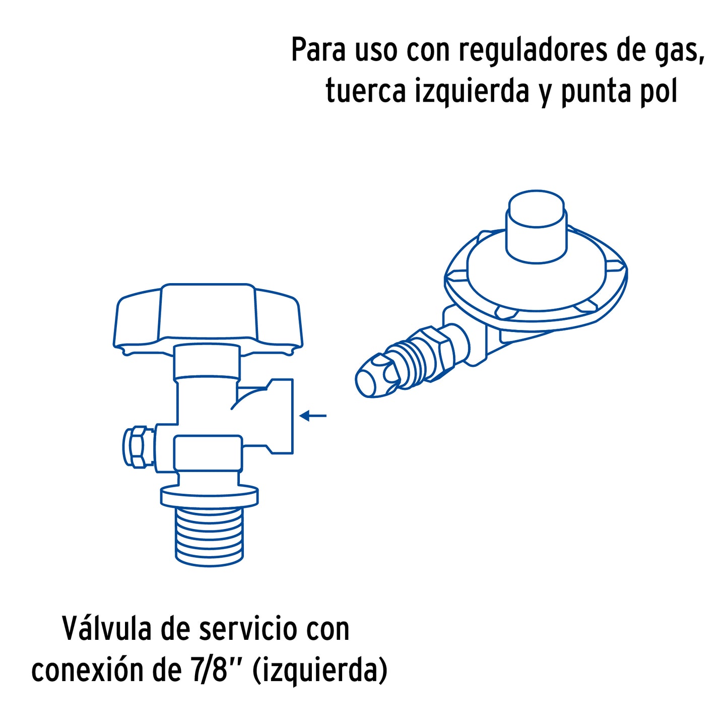 45890 CILG-20 Cilindro portátil para gas LP, 20kg (44lb) Foset