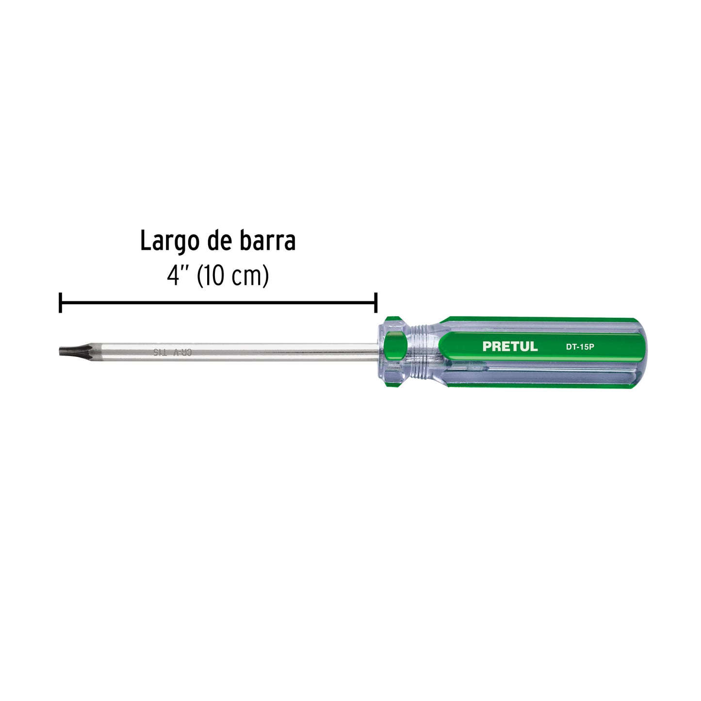 27192 DT-6P Juego de 6 desarmadores Torx mango de PVC, Pretul