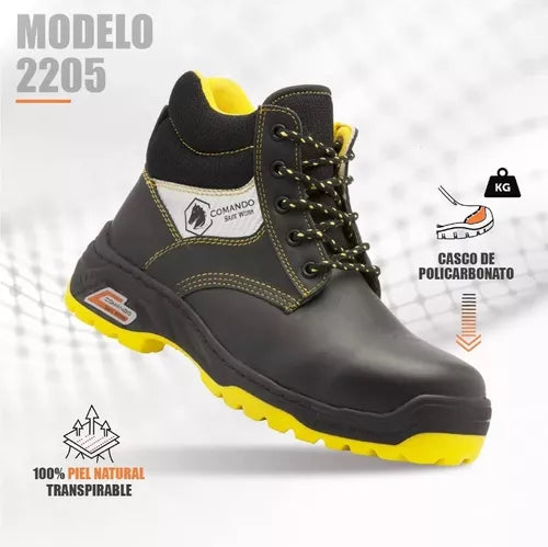 Bota Industrial Trabajo Protección Modelo 2205 Safework