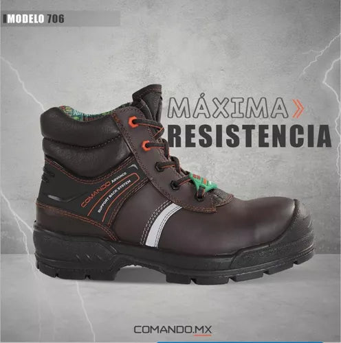 Bota Industrial Comando Modelo 706 Advance Caballero