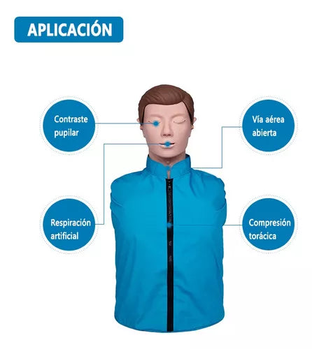 ZK01 Maniquí Para Capacitación De Rcp