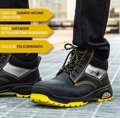 Bota Industrial Trabajo Protección Modelo 2205 Safework