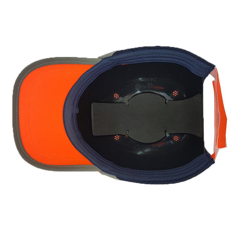 Gorra Semi seguridad antigolpes con luz LED integrada