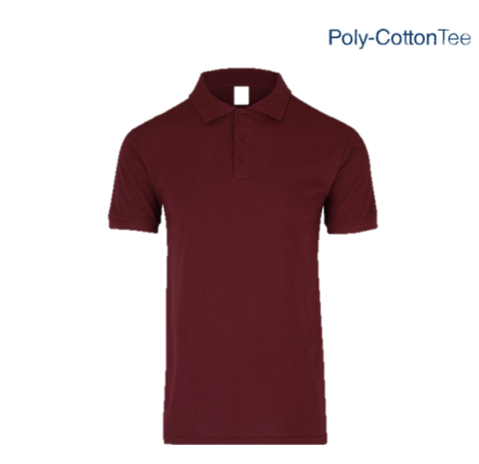 Playera Tipo Polo Piqué para Caballero · 50% Algodón 50% Poliéster