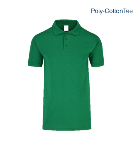 Playera Tipo Polo Piqué para Caballero · 50% Algodón 50% Poliéster