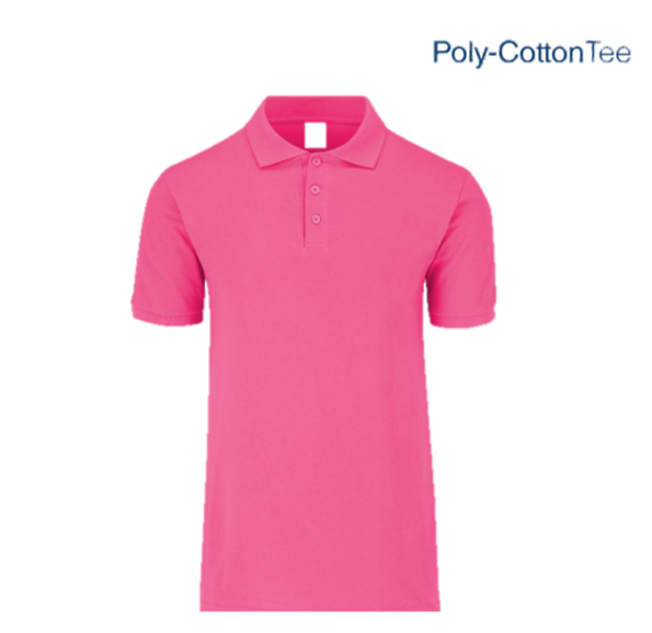 Playera Tipo Polo Piqué para Caballero · 50% Algodón 50% Poliéster