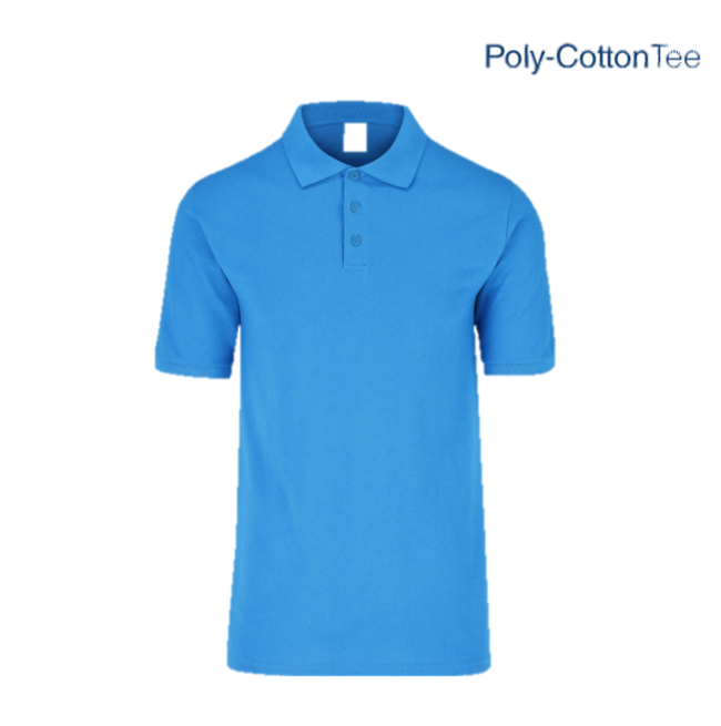 Playera Tipo Polo Piqué para Caballero · 50% Algodón 50% Poliéster