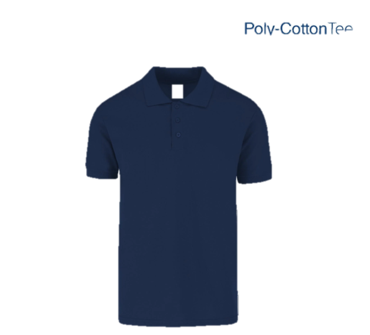 Playera Tipo Polo Piqué para Caballero · 50% Algodón 50% Poliéster