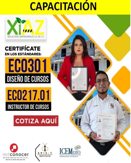 COTIZA DOBLE CERTIFICACION ECO301 Y ECO217