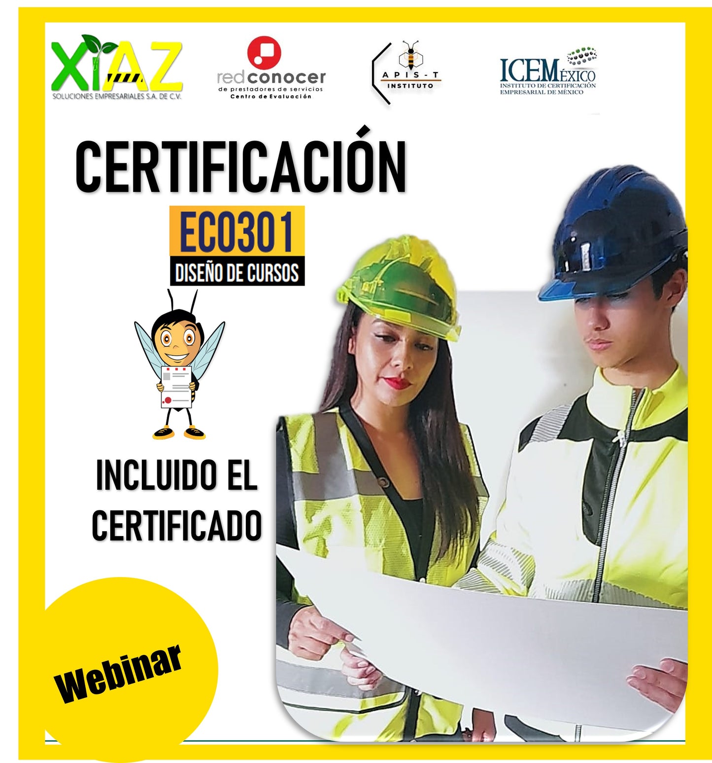 COTIZA CERTIFICACION EC0301: Diseño de cursos de formación del capital humano de manera presencial grupal, sus instrumentos de evaluación y manuales del curso