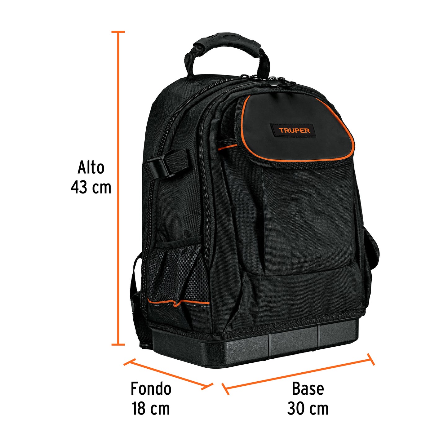 101375 MOHE-13 Mochila portaherramientas de 13", Truper