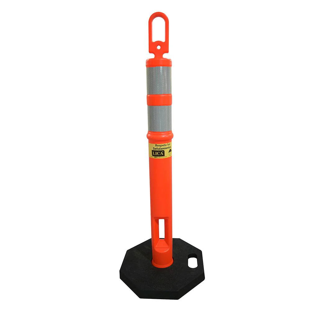 PLCB Poste Vial naranja de 1.20 m