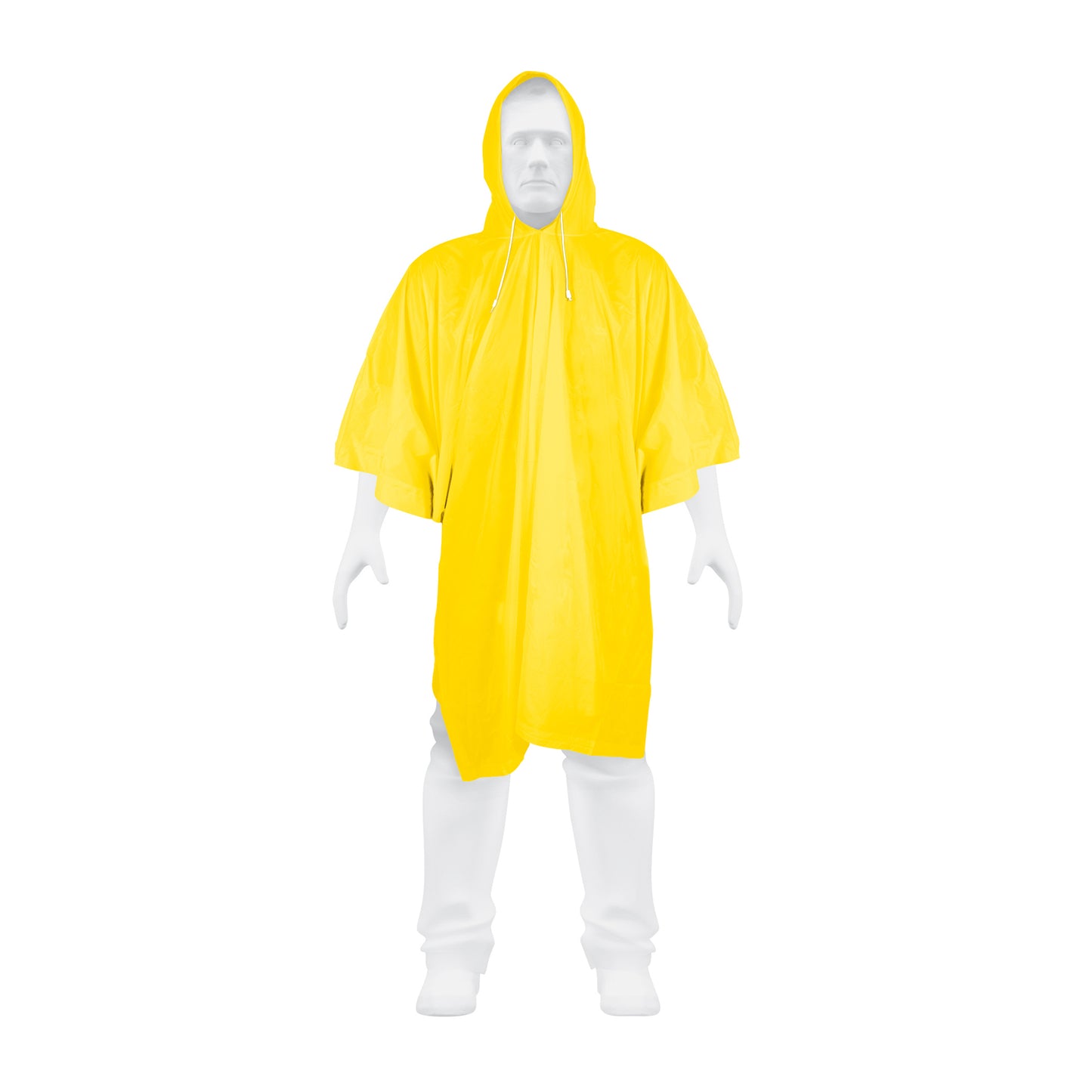 21541 PONCHO-P Poncho o capamanga ligero de PVC, Pretul