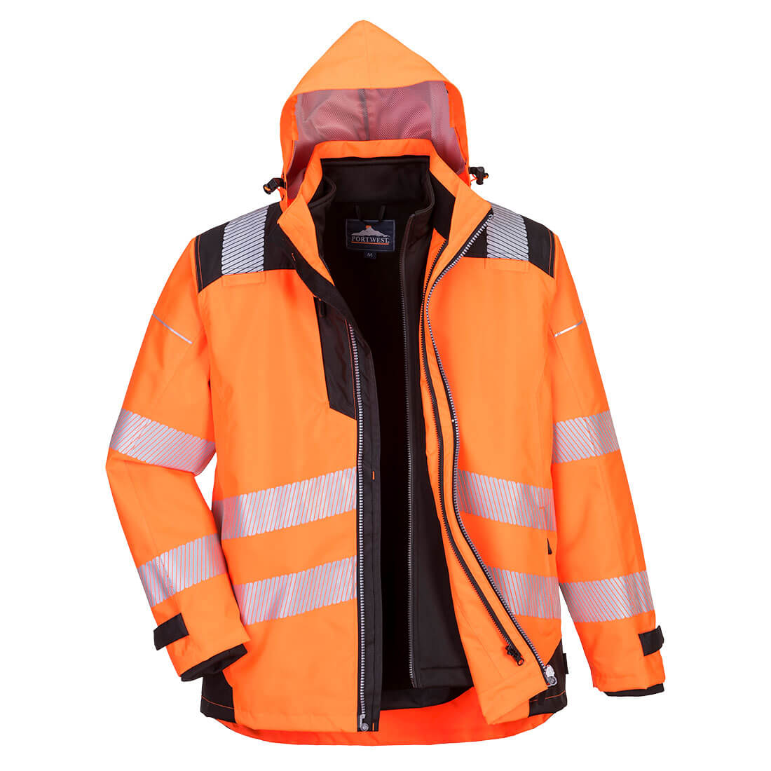 PW365 - Chaqueta PW3 Hi-Vis 3 en 1