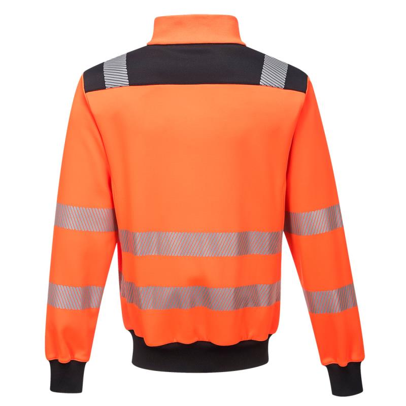 PW370 - Sudadera de alta visibilidad con cremallera PW3