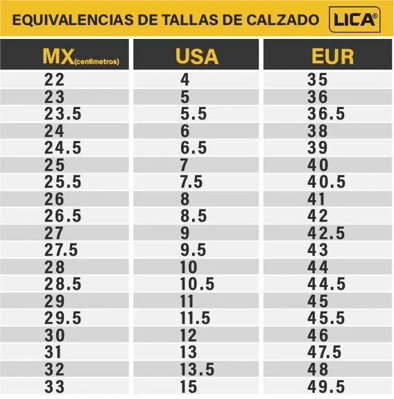 Bota dieléctrica para trabajo anticlavos Mod. 125MX marca LICA